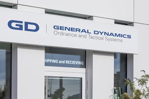 General Dynamics Sign